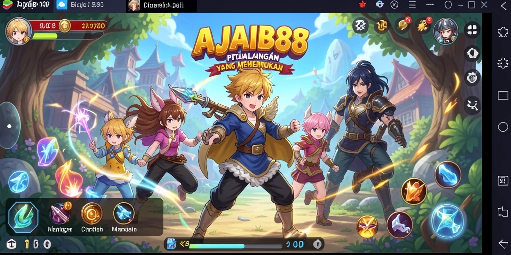 Gameplay AJAIB88 yang penuh warna dan menegangkan.