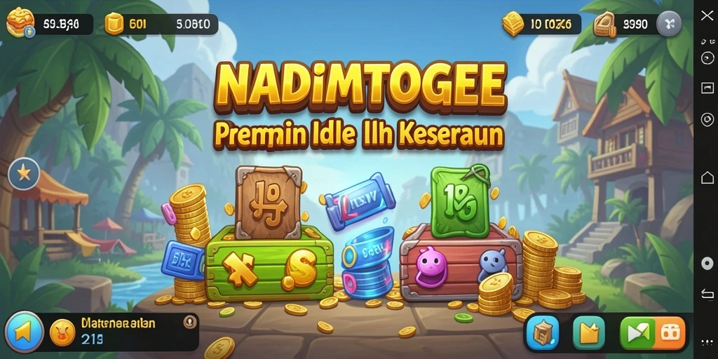 Screenshot gameplay NADIMTOGEL yang menampilkan keseruan dan interaksi.