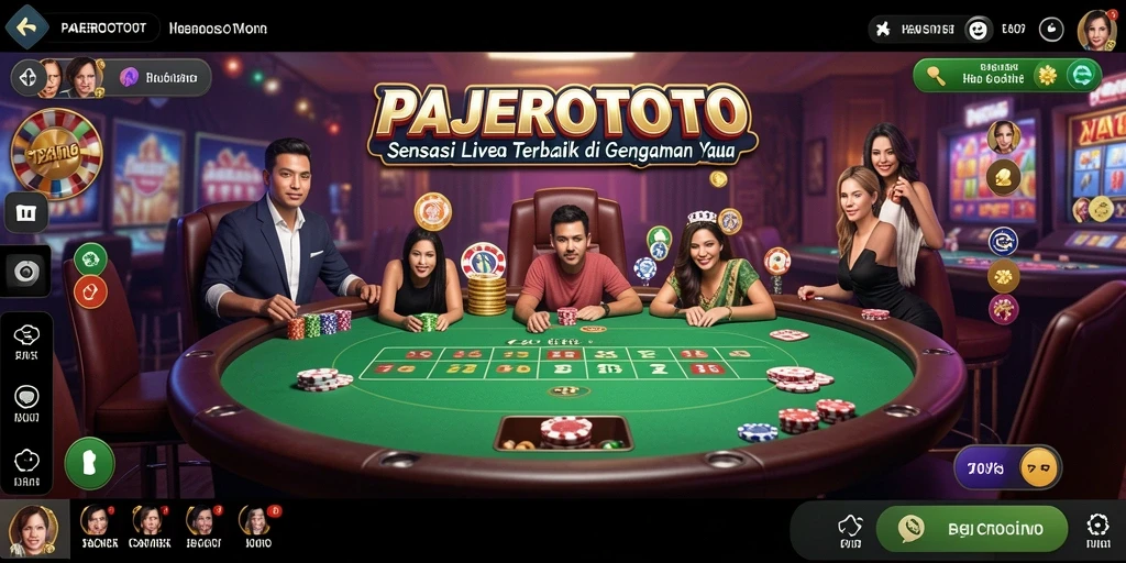 Tampilan gameplay langsung dari PAJEROTOTO yang mendebarkan.