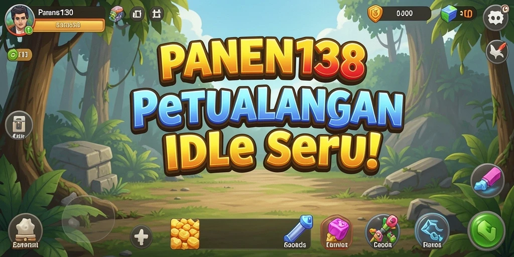 Tampilan gameplay menarik dari PANEN138 yang menggambarkan suasana Idle.