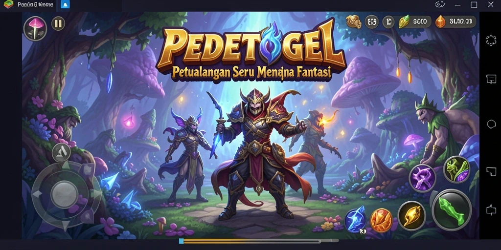 Gameplay menarik dari PEDETOGEL di dunia petualangan.