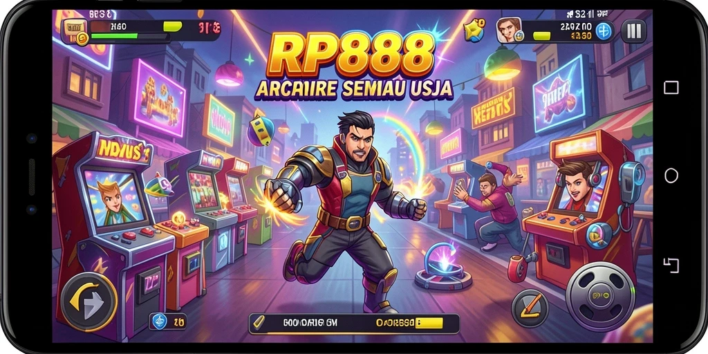 Tampilan gameplay seru dan interaktif dari RP888.