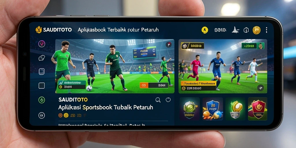 Tampilan utama gameplay Sportsbook SAUDITOTO yang dinamis dan menarik.