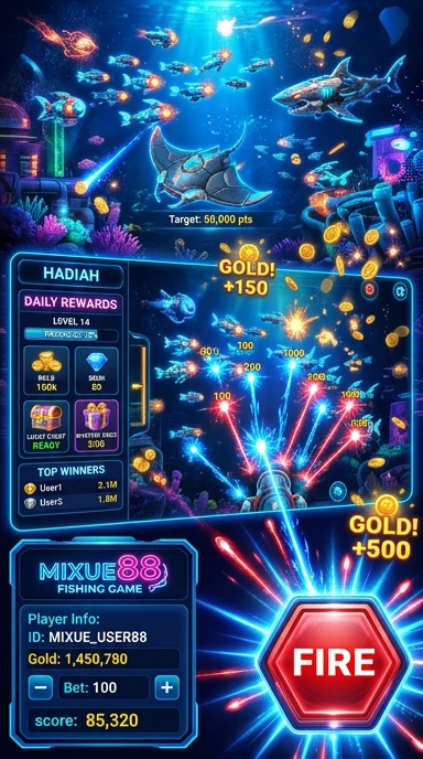 Tangkapan layar aplikasi mixue88 dengan antarmuka yang menarik.